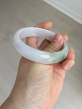 Load image into Gallery viewer, 57.7mm certified Type A 100% Natural sunny green yellow brown white purple Jadeite Jade bangle Y160-3009
