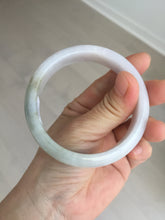 Load image into Gallery viewer, 57.7mm certified Type A 100% Natural sunny green yellow brown white purple Jadeite Jade bangle Y160-3009