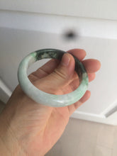 Load image into Gallery viewer, 51 mm Certified Type A 100% Natural fresh sunny green/white Jadeite Jade AX11-1655