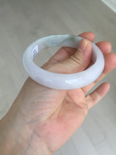 Load image into Gallery viewer, 57.7mm Certified 100% natural Type A dark green white purple jadeite jade bangle AH91-3014