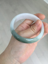 Load image into Gallery viewer, 54.2mm Certified type A 100% Natural dark green brown white purple Jadeite bangle AD120-3001