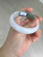 Load image into Gallery viewer, 54.2mm Certified type A 100% Natural dark green brown white purple Jadeite bangle AD120-3001