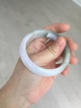 Load image into Gallery viewer, 54.2mm Certified type A 100% Natural dark green brown white purple Jadeite bangle AD120-3001