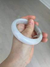 Load image into Gallery viewer, 57.7mm Certified 100% natural Type A dark green white gray purple brown jadeite jade bangle AD119-3012