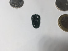 Load image into Gallery viewer, 100% natural type A icy watery dark green blue gray black Guatemala jadeite leaf pendant BP184-8/9/10