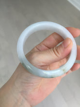 Load image into Gallery viewer, 57.7mm Certified 100% natural Type A dark green white gray purple brown jadeite jade bangle AD119-3012