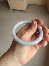 Load image into Gallery viewer, 57.8mm certified 100% natural type A green/purple/brown round cut jadeite jade bangle AJ74-8591