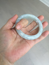 Load image into Gallery viewer, 55mm 100% natural type A icy watery light green yellow jadeite jade bangle Y155-5249