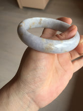 Load image into Gallery viewer, 59mm Certified Type A 100% Natural light purple yellow jadeite jade bangle BM99-4482