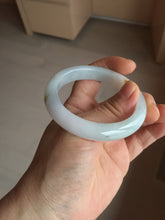 Load image into Gallery viewer, 51.8mm certified 100% natural Type A light green/yellow jadeite jade bangle AJ73-8588