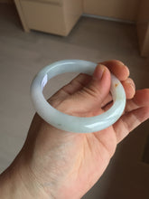 Load image into Gallery viewer, 51.8mm certified 100% natural Type A light green/yellow jadeite jade bangle AJ73-8588