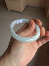 Load image into Gallery viewer, 51.8mm certified 100% natural Type A light green/yellow jadeite jade bangle AJ73-8588