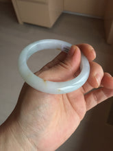 Load image into Gallery viewer, 51.8mm certified 100% natural Type A light green/yellow jadeite jade bangle AJ73-8588