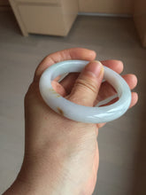 Load image into Gallery viewer, 51.8mm certified 100% natural Type A light green/yellow jadeite jade bangle AJ73-8588
