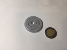 Load image into Gallery viewer, 33.6/23.5/14.7mm Type A 100% Natural light purple white Jadeite Jade concentric circle safety Guardian ring pendant set BK113