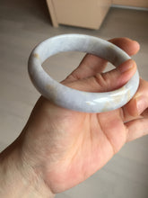 Load image into Gallery viewer, 59mm Certified Type A 100% Natural light purple yellow jadeite jade bangle BM99-4482