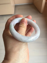 Load image into Gallery viewer, 55.4mm Certified type A 100% Natural sunny green/purple/orange(Fu LU SHOU) Jadeite bangle BN44-5132