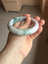 Load image into Gallery viewer, 58mm Certified 100% natural Type A green/purple jadeite jade bangle PB95-8990