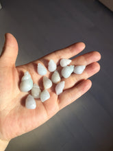 Load image into Gallery viewer, Type A 100% Natural green white purple 3D Jadeite conch pendant PD188