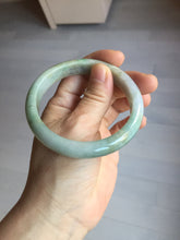 Load image into Gallery viewer, 58.4mm certified 100% natural Type A light green white purple brown jadeite bangle PD162-6320