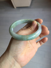 Load image into Gallery viewer, 58.4mm certified 100% natural Type A light green white purple brown jadeite bangle PD162-6320