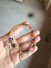 Load image into Gallery viewer, 100% Natural red agate + crystal bracelet SY21 add-on item.