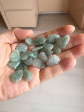 Load image into Gallery viewer, 100% Natural type A clear/light green jadeite jade 3D tropical fish Pendant group BF152