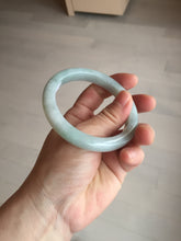 Load image into Gallery viewer, 56.4 mm certificated Type A 100% Natural light green Jadeite Jade bangle BK44-7848