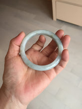 Load image into Gallery viewer, 56.4 mm certificated Type A 100% Natural light green Jadeite Jade bangle BK44-7848