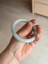 Load image into Gallery viewer, 56.4 mm certificated Type A 100% Natural light green Jadeite Jade bangle BK44-7848