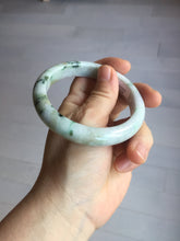 Load image into Gallery viewer, 59mm certified 100% natural Type A green purple yellow(FU LU SHOU) white jadeite bangle PD159-6290