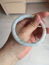 Load image into Gallery viewer, 57.5mm certified 100% natural type A light green/purple/yellow(FU LU SHOU) round cut jadeite jade bangle BN57-3122