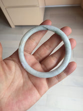 Load image into Gallery viewer, 57.5mm certified 100% natural type A light green/purple/yellow(FU LU SHOU) round cut jadeite jade bangle BN57-3122