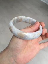 Load image into Gallery viewer, 59mm Certified Type A 100% Natural light purple yellow jadeite jade bangle BM100-4475