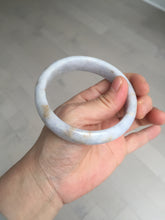 Load image into Gallery viewer, 59mm Certified Type A 100% Natural light purple yellow jadeite jade bangle BM99-4482