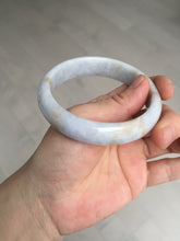 Load image into Gallery viewer, 59mm Certified Type A 100% Natural light purple yellow jadeite jade bangle BM99-4482