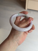 Load image into Gallery viewer, 61.4mm certified 100% natural type A sunny green/purple jadeite jade bangle BN87-8718