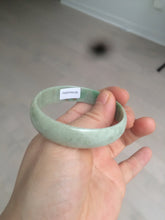 Load image into Gallery viewer, 52.5mm certified 100% natural Type A sunny green red yellow thin jadeite jade bangle GL19-1-4129