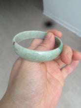 Load image into Gallery viewer, 52.5mm certified 100% natural Type A sunny green red yellow thin jadeite jade bangle GL19-1-4129
