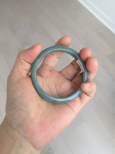 Load image into Gallery viewer, 54.2mm Certified Type A 100% Natural dark green/blue/gray/black Guatemala Jadeite jade bangle BM16-1449