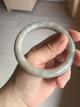 Load image into Gallery viewer, 54.5mm 100% natural beige yellow red round cut Coral Jade (珊瑚玉) bangle XY100