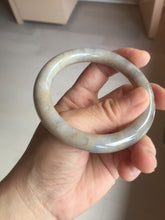 Load image into Gallery viewer, 54.5mm 100% natural beige yellow red round cut Coral Jade (珊瑚玉) bangle XY100