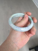 Load image into Gallery viewer, 59mm Certified Type A 100% Natural sunny green purple Jadeite Jade bangle BP38-1181