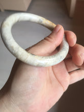 Load image into Gallery viewer, 56mm 100% natural beige yellow red round cut Coral Jade (珊瑚玉) bangle XY101