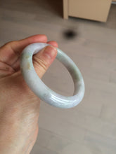 Load image into Gallery viewer, 56.8mm Certified Type A 100% Natural yellow/purple/green(FU LU SHOU) Jadeite Jade bangle AC87-0747