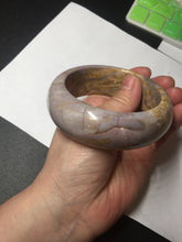 Load image into Gallery viewer, 57.8mm 100% natural red/orange/purple/pink chubby Sardonyx(战国红) bangle SY72