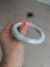 Load image into Gallery viewer, 56.8mm Certified Type A 100% Natural yellow/purple/green(FU LU SHOU) Jadeite Jade bangle AC87-0747