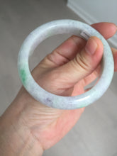 Load image into Gallery viewer, 57.2mm Certified Type A 100% Natural sunny green purple Jadeite Jade bangle BP43-0620