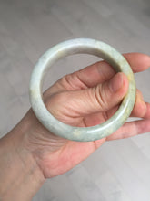 Load image into Gallery viewer, 56.1mm 100% natural certified light green yellow purple jadeite jade bangle BM92-9766