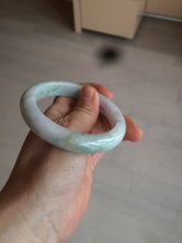 Load image into Gallery viewer, 57mm Certified Type A 100% Natural yellow/purple/green(FU LU SHOU) Jadeite Jade bangle AC86-0748
